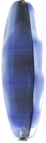 image pour Boucle d'oreille Clip pendante Arabic Nights Bleu  