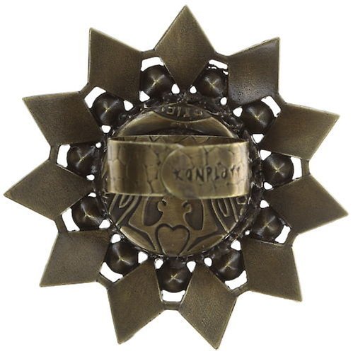 image for Ring Arabic Nights Black / Green  extra large