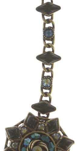 image for Necklace Arabic Nights Black / Green  extra large, large, medium