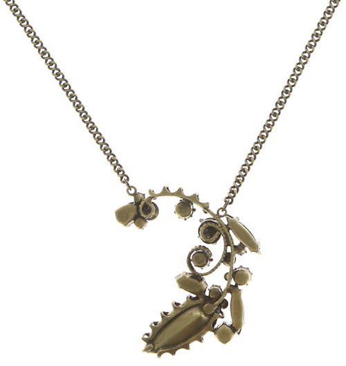 image for Necklace pendant La Maitresse Multi / Green  