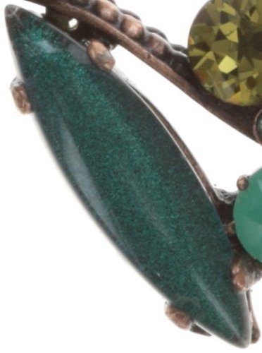 image for Necklace La Maitresse Brown / Green  