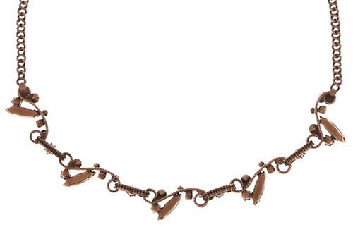 image for Necklace La Maitresse Brown / Green  