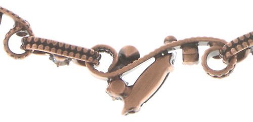 image pour Collier La Maitresse Marron / Vert  