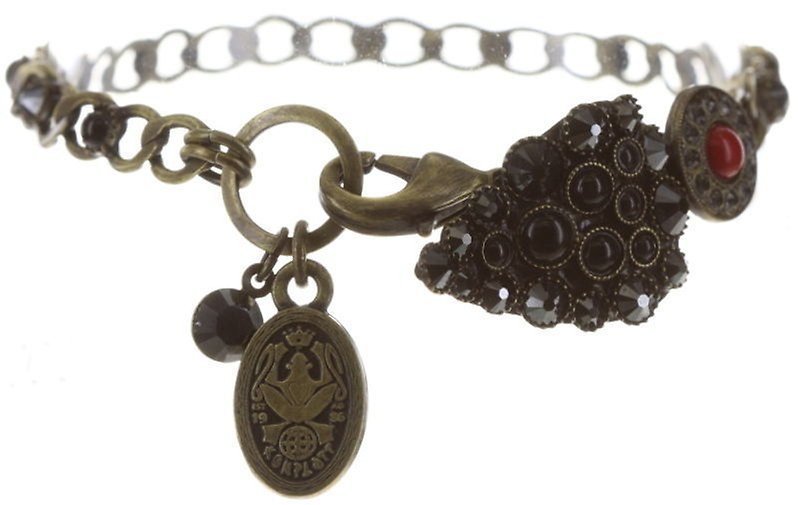 Bild für Armband Queen of Elves Schwarz / Rot  