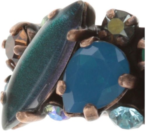 image for Ring La Maitresse Brown / Green  