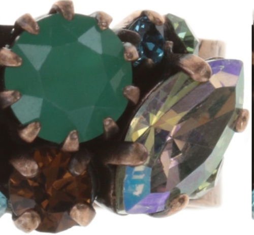 image for Ring La Maitresse Brown / Green  