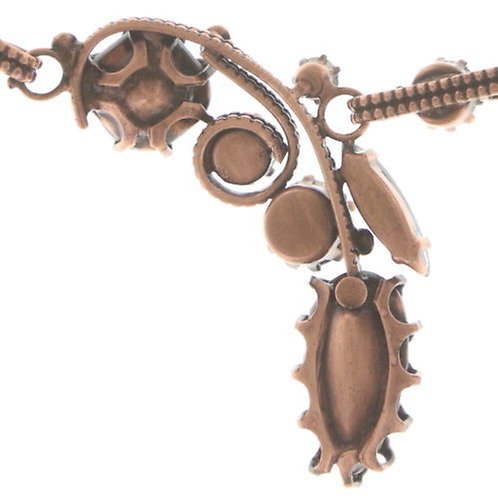 image for Necklace Collier La Maitresse Brown / Green  