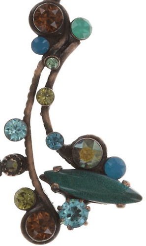 image pour Collier La Maitresse Marron / Vert  