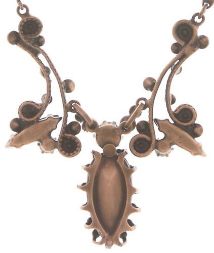 image for Necklace La Maitresse Brown / Green  