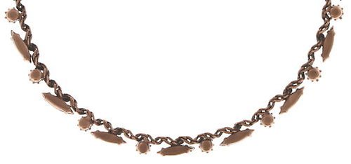 image pour Collier La Maitresse Marron / Vert  