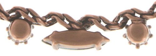 image for Necklace La Maitresse Brown / Green  