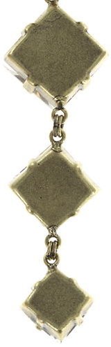 image for Earring Clip Dangling Iceberg De Luxe Beige  