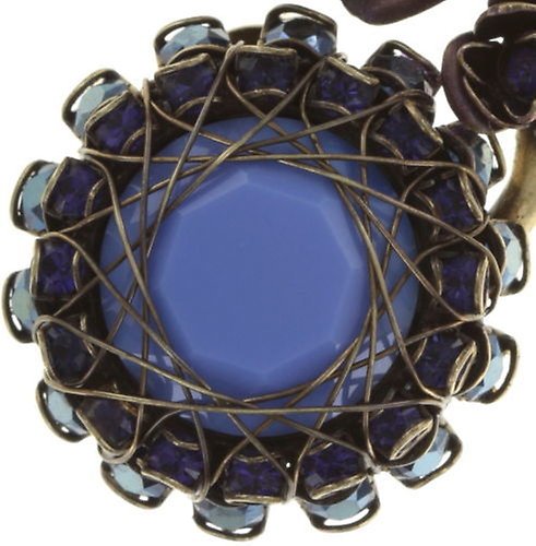 image pour Boucles d'oreilles Clip In Honor of the Rose Bleu  