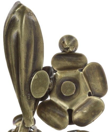 image for Earring Clip In Honor of the Rose Blue  