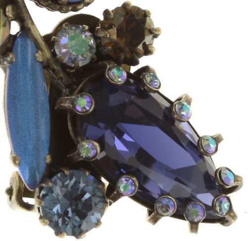 image pour Boucles d'oreilles Clip La Maitresse Lila  