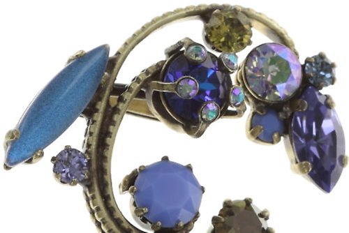 image for Earring Clip La Maitresse Lila  