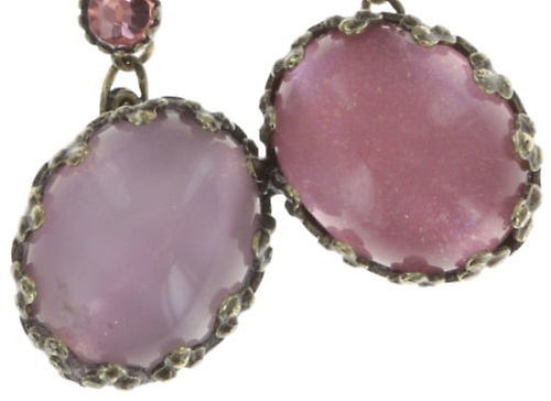 image for Necklace Pendant Melody Drops Pink  