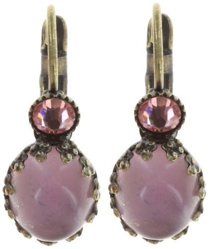 image for Earring Eurowire Melody Drops Pink  