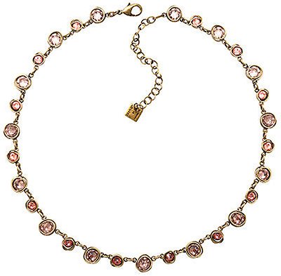 image for Necklace Sparkle Twist Pink Peach  