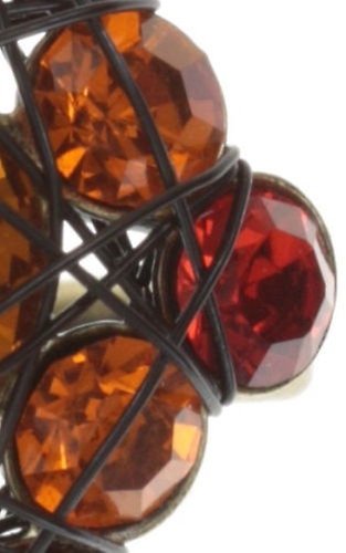 image pour Anneau Bended Lights orange  