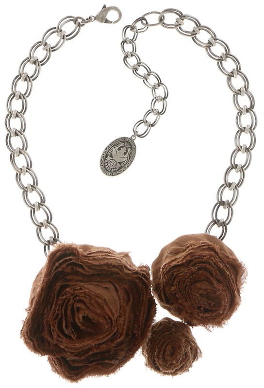 image for Necklace Rugs and Roses Brown  
