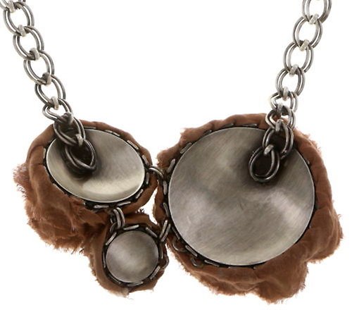 image for Necklace Rugs and Roses Brown  