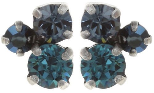 image pour Clou d'oreille Stone Rhythm Bleu  