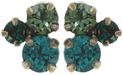 image pour Clou d'oreille Stone Rhythm Vert  
