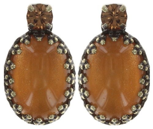 image pour Clou d'oreille Orchid Hybrid Orange  