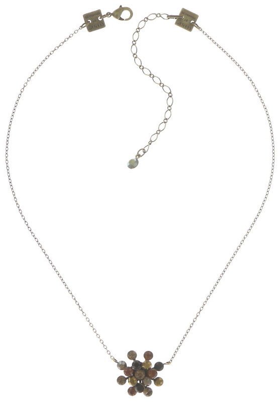 image for Necklace Pendant Magic Fireball Black / Dark Brown  Classic Size (21mm Ø)