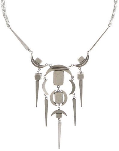 image pour Collier-Y Art Deco Oriental Noir  
