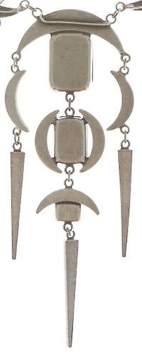 image pour Collier-Y Art Deco Oriental Noir  