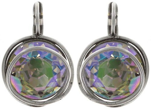 image for Earring Eurowire Sparkle Twist Lila crystal paradise shine 