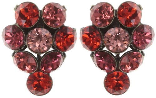image for Earring Stud Magic Fireball Coralline / Orange  