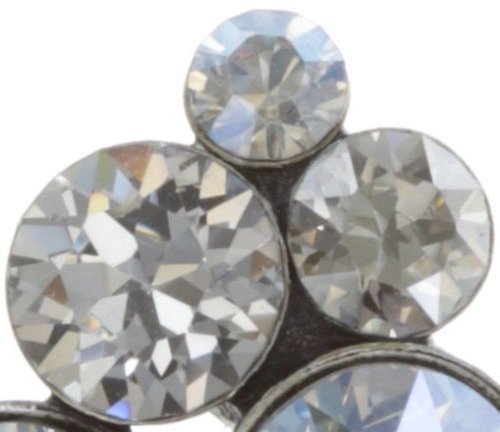 image pour Clou d'oreille Petit Glamour Blanc Glacé  