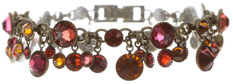 Bild für Armband Waterfalls Korallenfarbig / Orange  