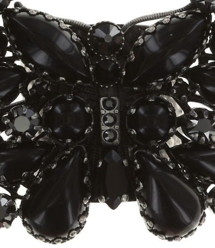image for Ring Fly Butterfly Black  medium