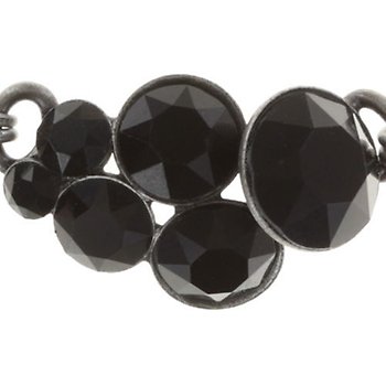 image pour Necklace collier Petit Glamour pure black  