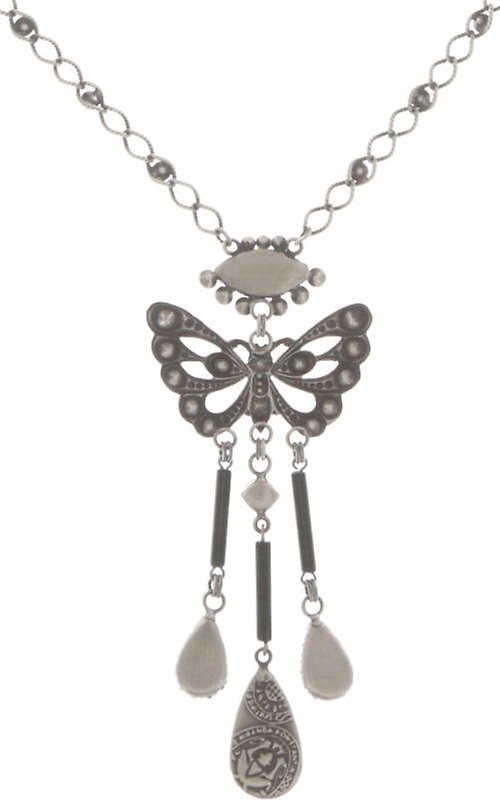 Bild für Halskette Fly Butterfly Schwarz  