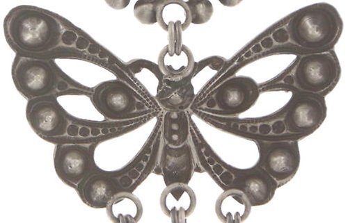 image for Necklace Fly Butterfly Black  