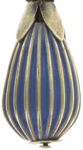 image pour Boucles d'oreilles pendantes Aladdin Bleu  