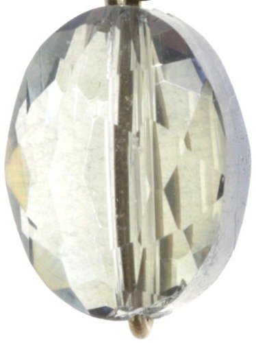 Bild für Ohrstecker baumelnd Twisted Ice Blau  klein