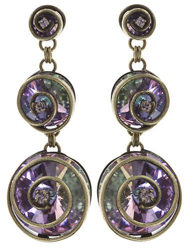 image pour Clou d'oreille pendant Classic Twist Vert  