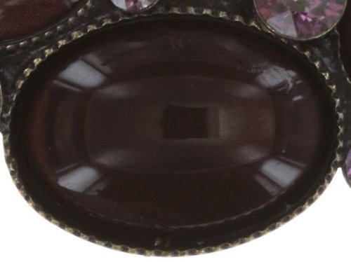 image pour Anneau Oval in Concert Marron  