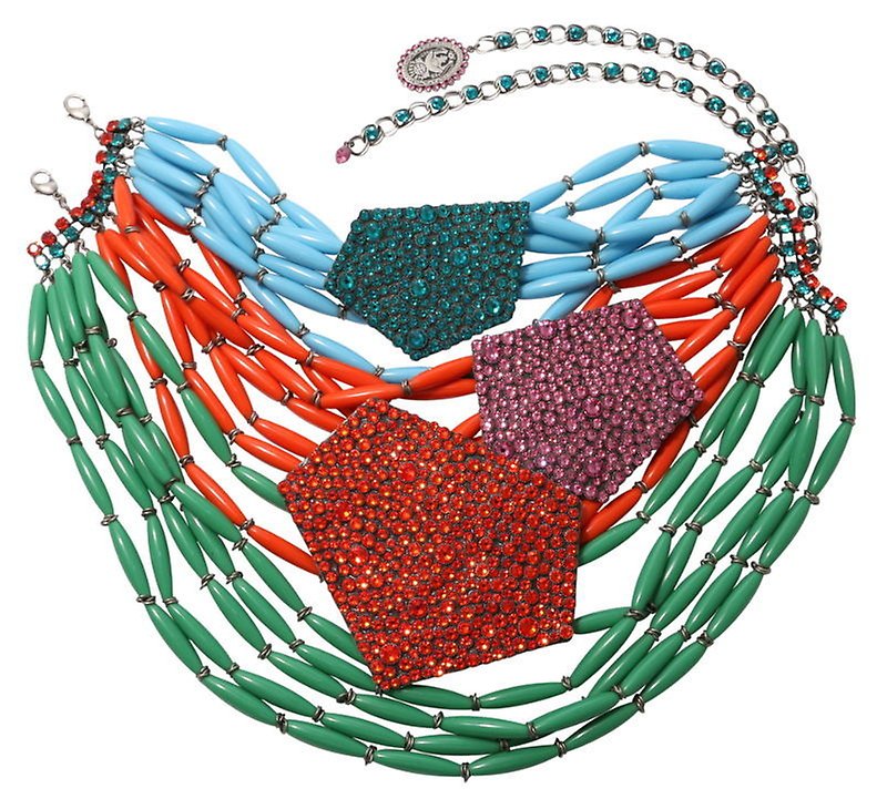 image for Necklace Collier JUNGLE HIGH FLASHBACK multi  