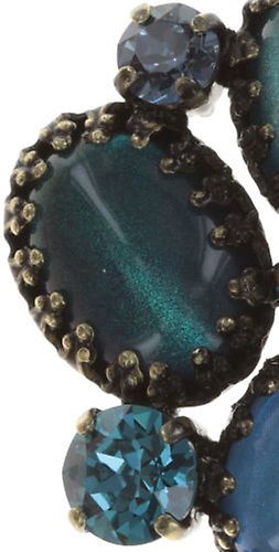 image pour Boucles d'oreilles Clip Orchid Hybrid Bleu  