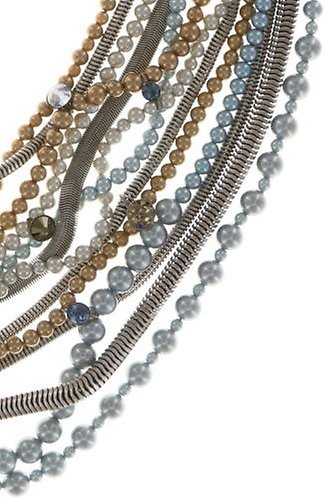 image pour Collier Collier Chameleon Bleu / Marron  
