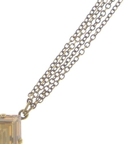 Bild für Halskette hängend (lang) Art Deco Oriental Beige  