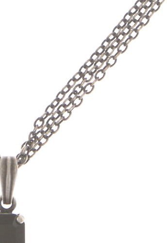 image pour Collier pendant Art Deco Oriental Noir  