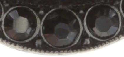 image for Necklace Art Deco Oriental Black  